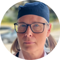 Katarina Nylén, kökschef, Hökarängsskolan